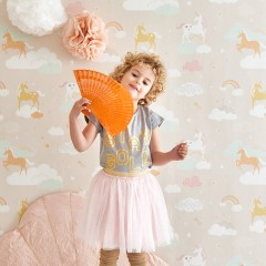 Tapet Rainbow Treasures, Lovely Pastel Pink, Majvillan
