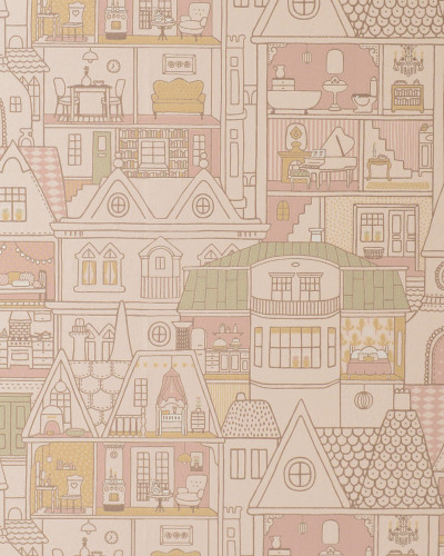 Dollhouse, Sunny Pink, Majvillan