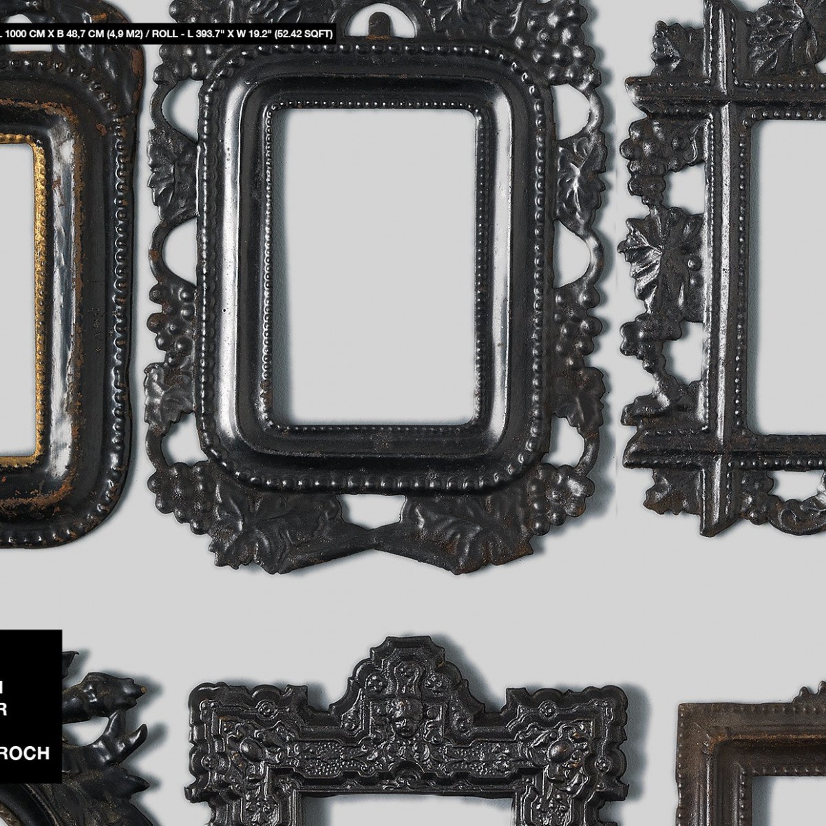 Tapet designer Obsession Frames by Daniel Rozensztroch, NLXL, 4.9mp / rola, Tapet Exclusivist 