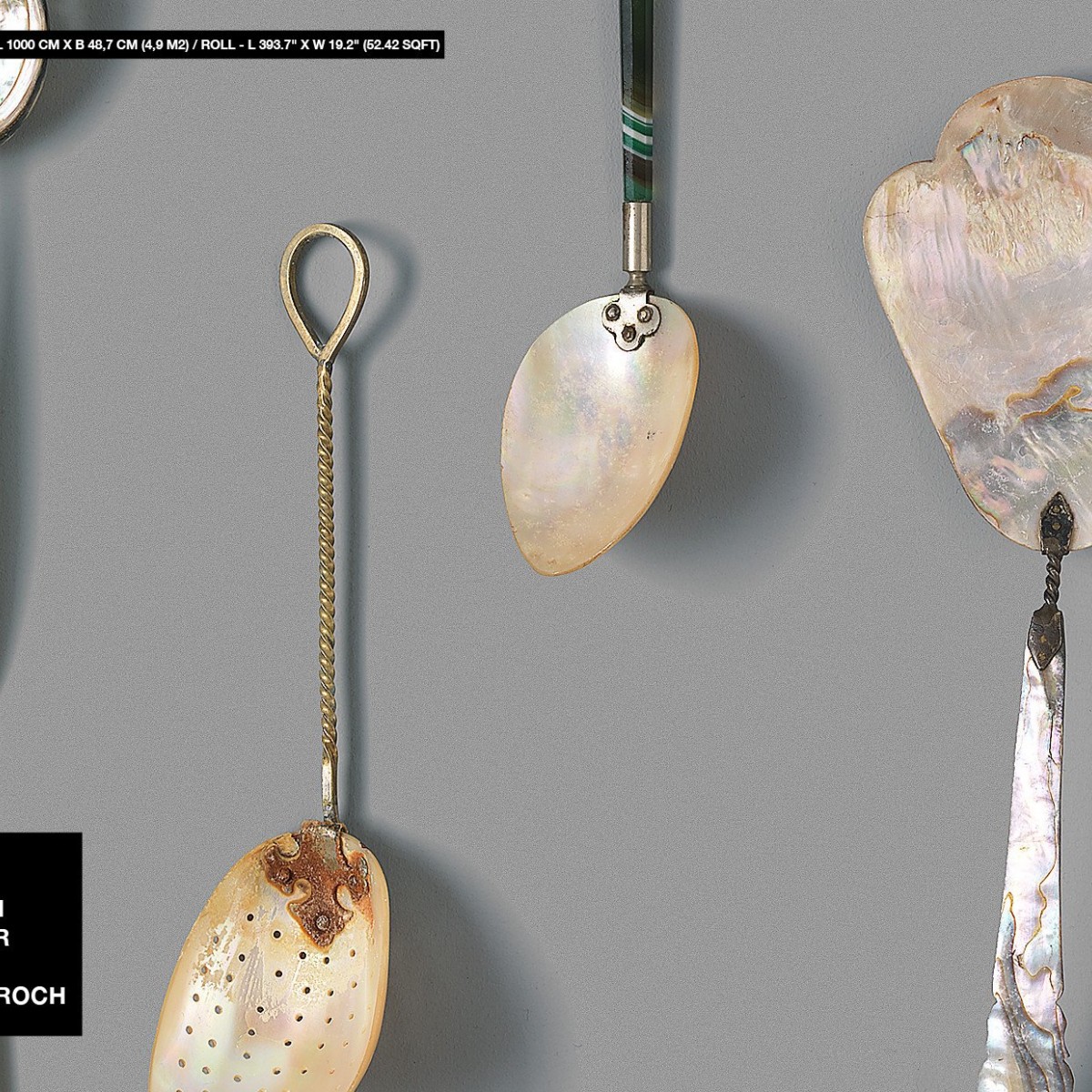 Tapet designer Obsession Spoons by Daniel Rozensztroch, NLXL, 4.9mp / rola, Tapet Exclusivist 