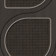 Tapet designer VOS Drops Cane Webbing, Black by Roderick Vos, NLXL, 4.87mp/rola