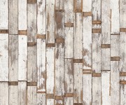 Tapet designer Scrapwood, White 2 by Piet Hein Eek, NLXL, 4.4mp / rola