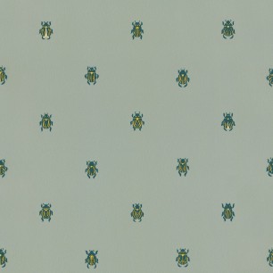 Tapet Sandberg SND-231-58. Conține culorile: Gri, Gri Agat, Albastru, Albastru Perlă-Gențian, Galben, Galben Zinc, Galben, Curry, Verde, Verde Crom