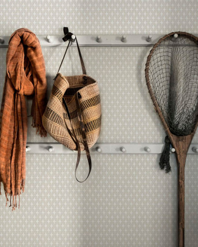 Tapet lavabil Einar Grey cu design clasic si elegant in nuante de gri