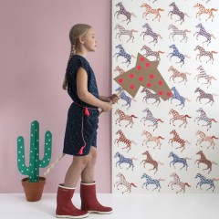 Tapet pentru copii Horses - studio ditte