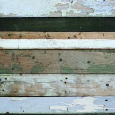 Tapet pentru copii Scrapwood black and white - studio ditte