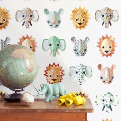 Tapet pentru copii Cool Wild Animals - studio ditte