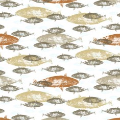 Panel tapet lavabil Poissons P2501-3, TresTintas, 5mp / rola