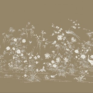 Fototapet Flowering Vine Chinoiserie, glint, York Wallcoverings, 13.95mp / rola