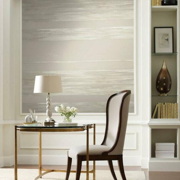 Horizontal Dry Brush, taupe, York Wallcoverings, 5.6mp / rola