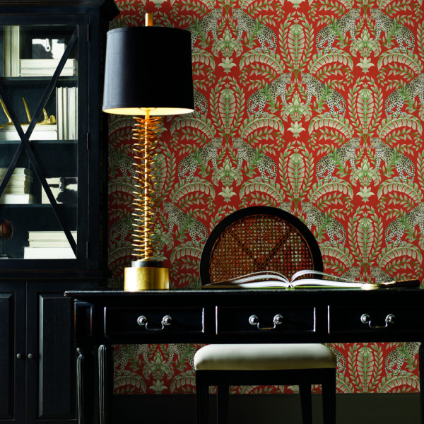 Jungle Leopard, portocaliu, York Wallcoverings, 5.6mp / rola