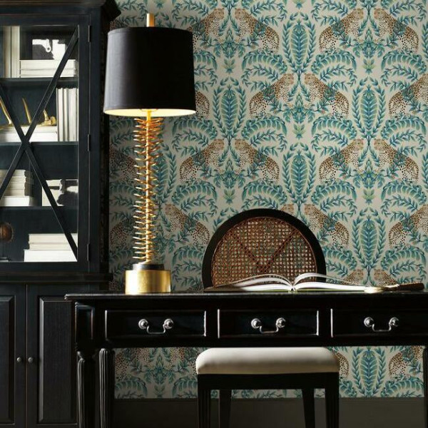 Jungle Leopard, taupe, York Wallcoverings, 5.6mp / rola