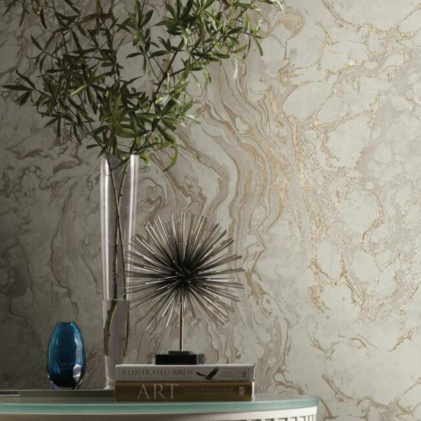 Polished Marble, taupe, York Wallcoverings, 5.6mp / rola