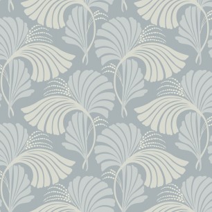 Tapet Dancing Leaves, bleu, York Wallcoverings, 5.6mp / rola