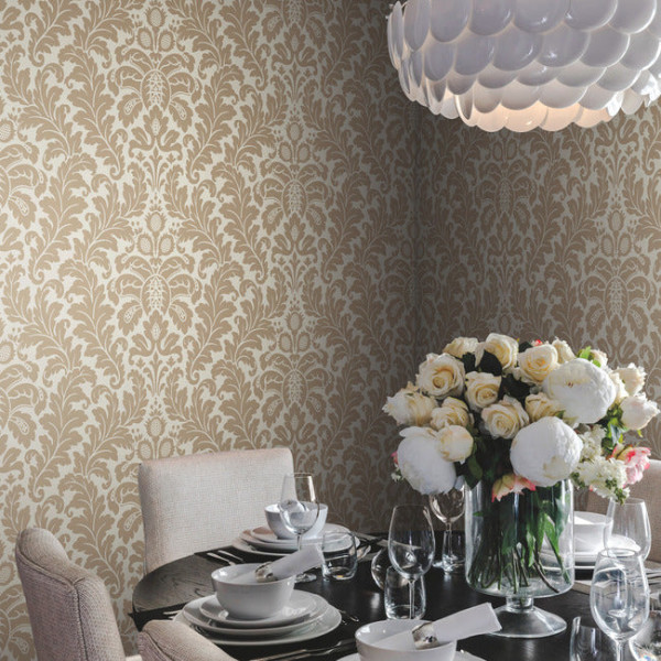 Modern Romance, auriu, York Wallcoverings, 5.6mp / rola