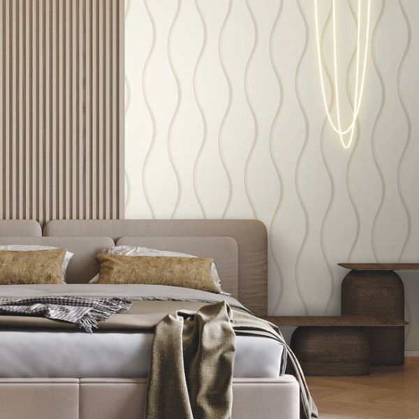 Unfurl, alb pal, York Wallcoverings, 5.6mp / rola