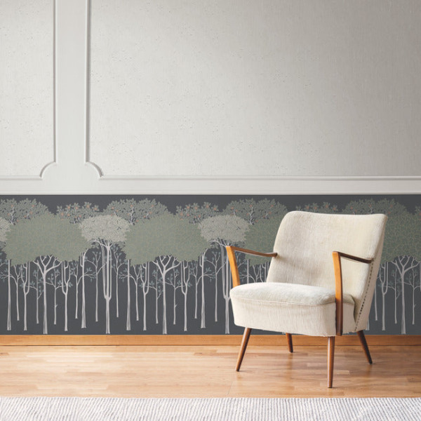 Oakwood Grove, Negru, York Wallcoverings, 4.1mp / rola