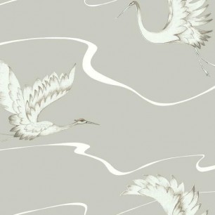 Tapet Soaring Cranes, taupe, York Wallcoverings, 5.6mp / rola