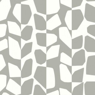 Tapet Primitive Vines, argintiu metalic, York Wallcoverings, 5.6mp / rola