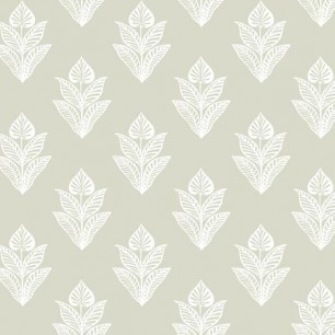 Tapet Lotus Motif, in/alb, York Wallcoverings, 5.6mp / rola