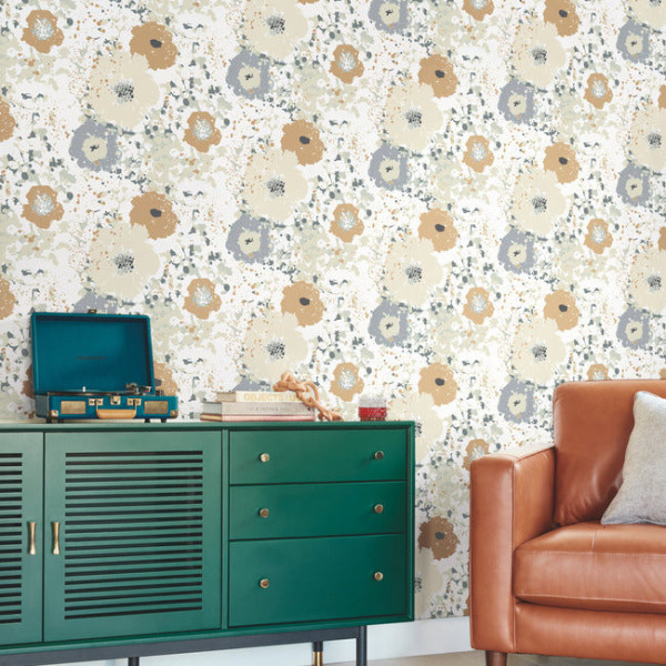 Spontaneity, metalic, York Wallcoverings, 5.3mp / rola