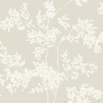 Tapet Lunaria Silhouette, Taupe/Alb, York Wallcoverings, 5.6mp / rola