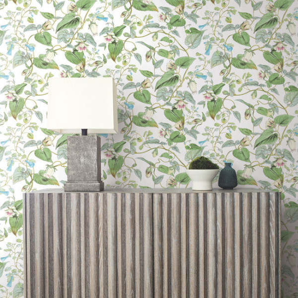 Moon Flower, Alb, York Wallcoverings, 5.2mp / rola