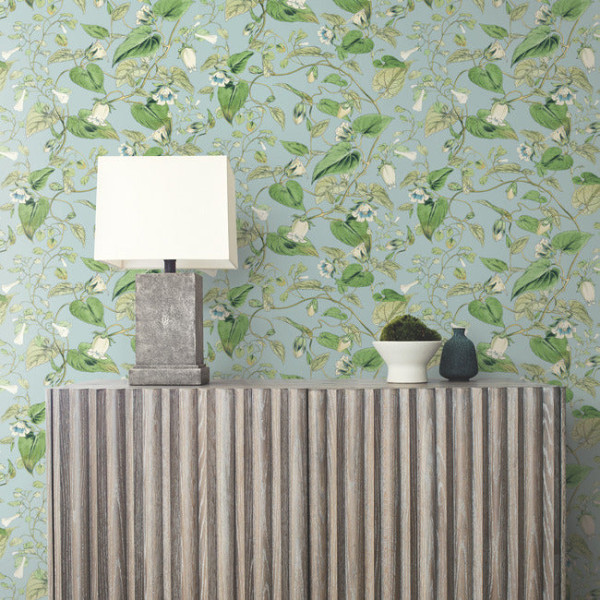 Moon Flower, Albastru, York Wallcoverings, 5.2mp / rola