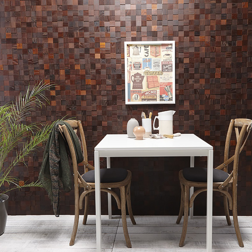 Panouri decorative din lemn TimberWall TMB-TWMOCAB, material: