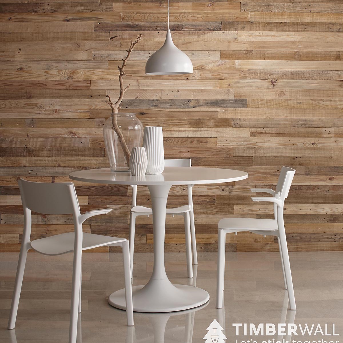 Panouri decorative din lemn TimberWall TMB-TWREPLA, material: