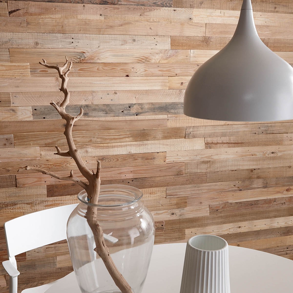 Panouri decorative din lemn TimberWall TMB-TWREPLA, material: