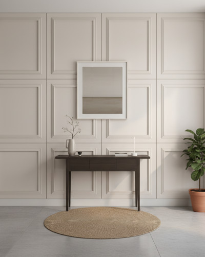 Panou MDF Agora, Cream White, Mat
