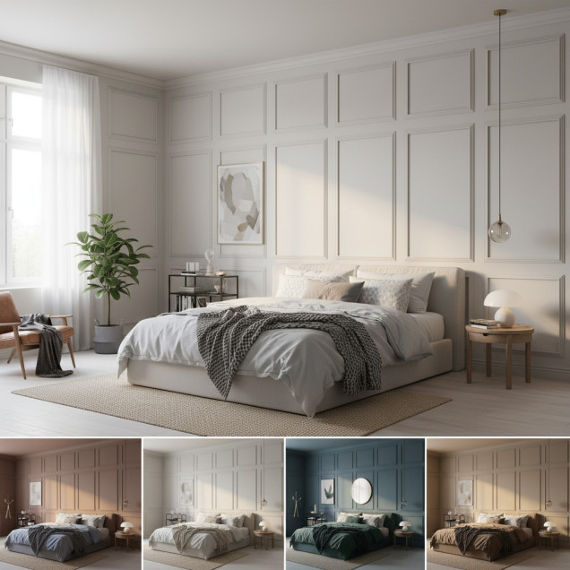 Panouri decorative MDF in diverse culori si finisaje mate