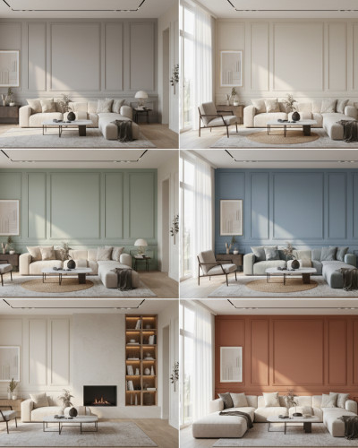 Panouri decorative MDF in diverse culori si finisaje mate