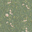 Peony Bloom, Green, Rebel Walls