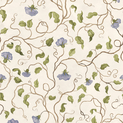Soft Vines, Blue, Rebel Walls