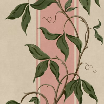 Garden Stripe, Pink, Rebel Walls