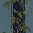 Garden Stripe, Blue, Rebel Walls