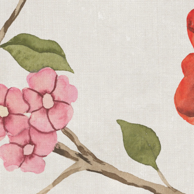 Chinoiserie Botanica, White, Rebel Walls