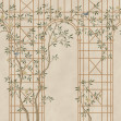 Chinoiserie Trellis, Beige, Rebel Walls
