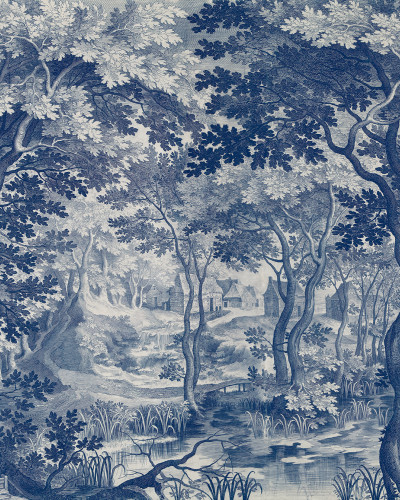 The Engraved Grove, Blue, Rebel Walls