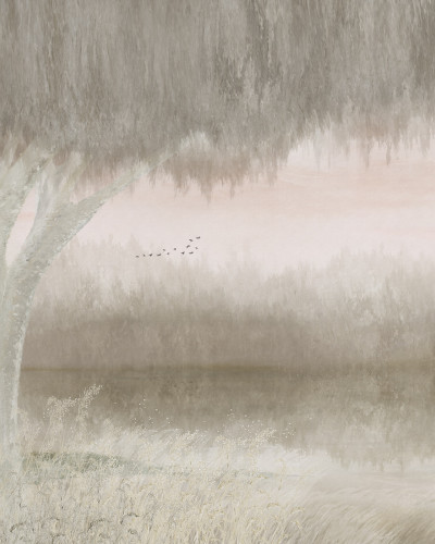 Dusk Lake, Light Gray, Rebel Walls