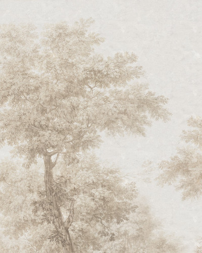Whispering Canopy, Light Gray, Rebel Walls