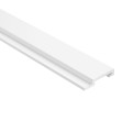 Profil dreapta pentru Panoul riflat 3D Lamelli Grosso, White, 270x6.5 cm, Mardom Decor