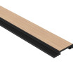 Profil dreapta pentru Panoul riflat 3D Lamelli Grosso, Light Oak, 200x6.5 cm, Mardom Decor