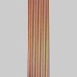 Panou acustic riflat Teak, fonoabsorbant, 280x60.5 cm, XTWalls