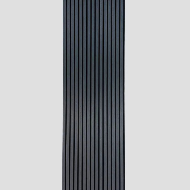 Panou acustic riflat Ebony montat pe perete