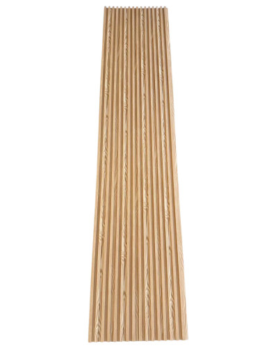 Riflaj decorativ WPC Natur Oak montat pe perete