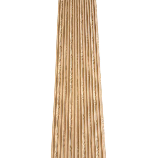 Riflaj decorativ WPC Natur Oak montat pe perete