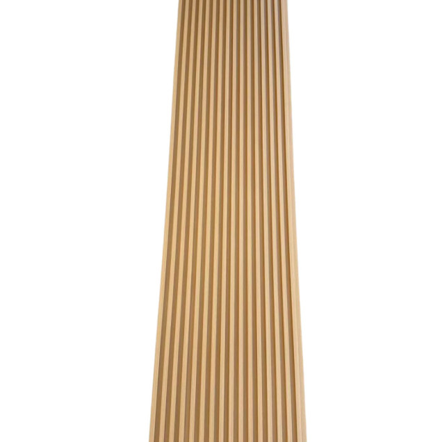 Riflaj decorativ WPC Timber montat pe perete